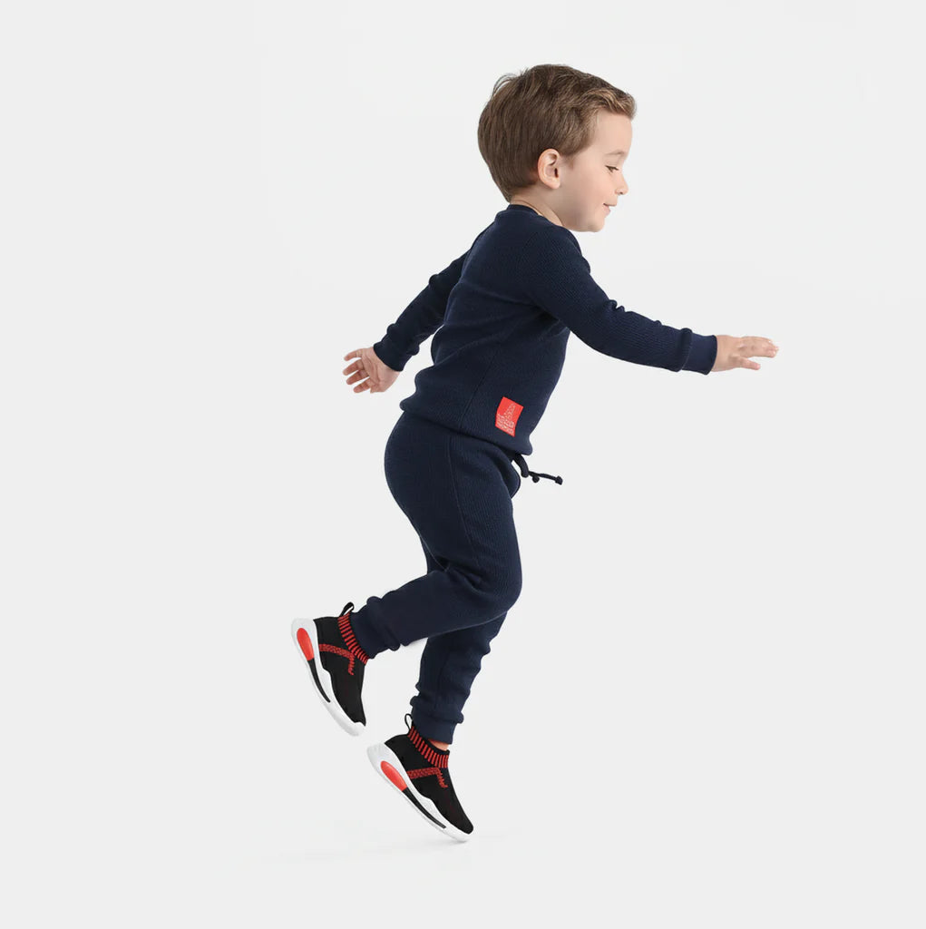 Infant Boys Thermal Suit-Navy Blue